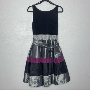 S.L fashions Purple & Grey dress- 12